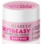 Claresa Żel Budujący do paznokci Soft&Easy Builder Gel różowy BABY PINK 45g