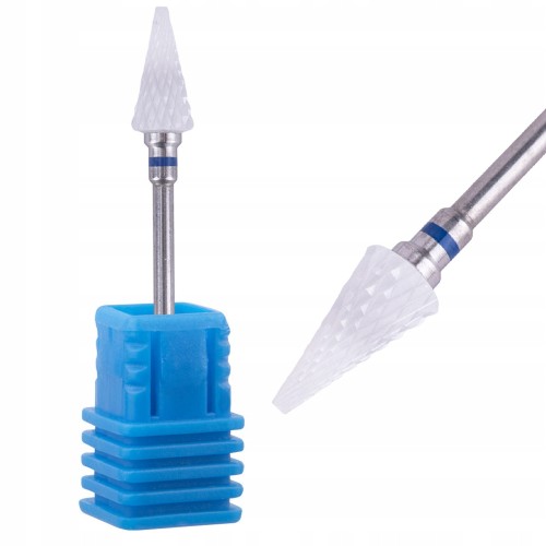Allepaznokcie Frez ceramiczny do ściągania masy stożek średni 5,10cm