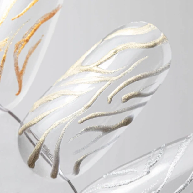 AlleLac Pasta do zdobień Art Gel Nr 12 Złoty GOLD HEMA/Di-HEMA Free 5g