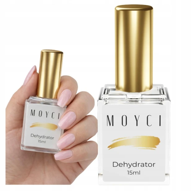 MOYCI Dehydrator Do Paznokci Odtłuszczacz Zwiększona Przyczepność 15ml