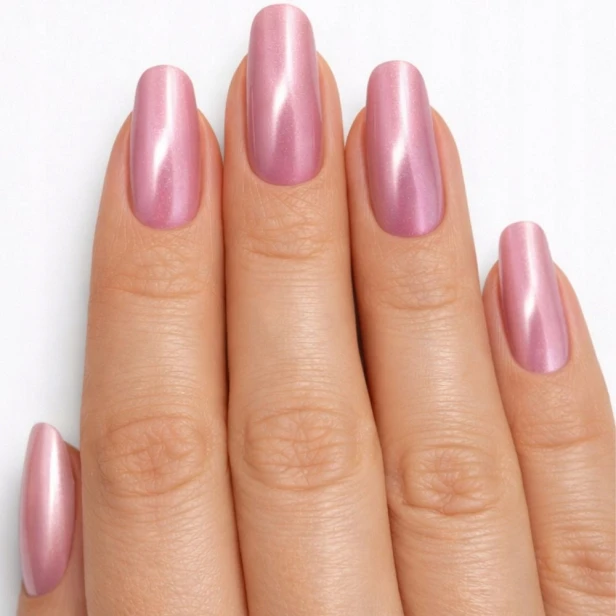 Moyci Lakier Hybrydowy Róż Efekt Kocie Oko CAT EYE 161 Meowgical Pink 6ml