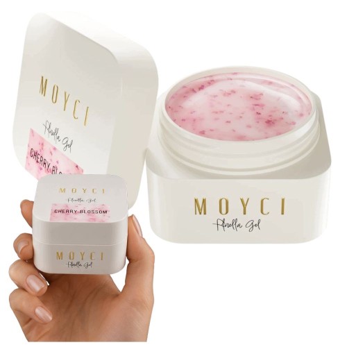 MOYCI Żel Budujący z kwiatkami Różowy Forella Gel CHERRY BLOSSOM 30ml