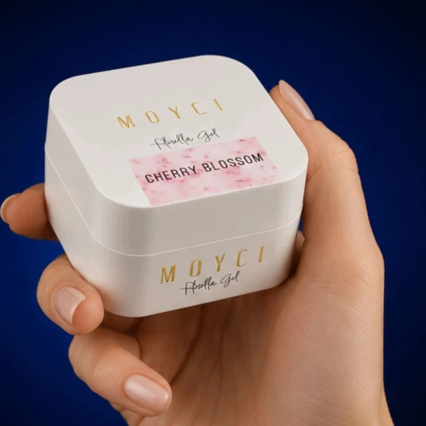 MOYCI Żel Budujący z kwiatkami Różowy Forella Gel CHERRY BLOSSOM 30ml