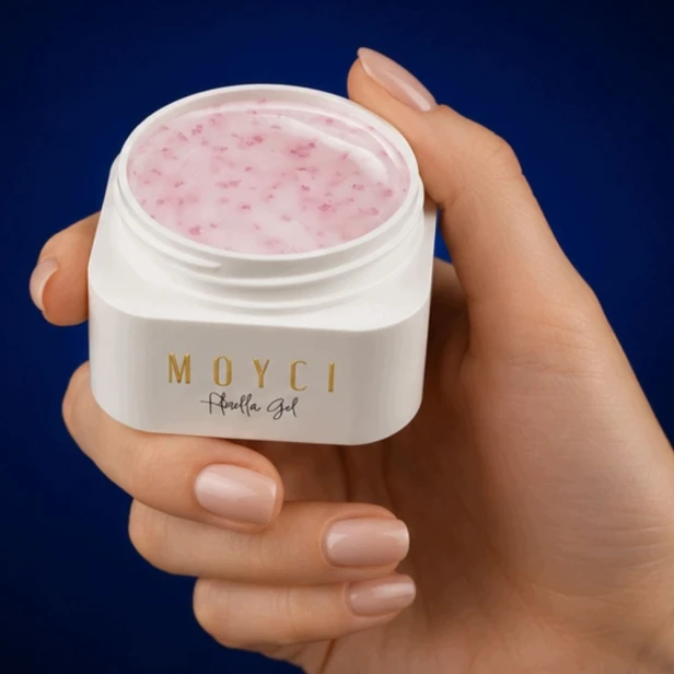 MOYCI Żel Budujący z kwiatkami Różowy Forella Gel CHERRY BLOSSOM 30ml