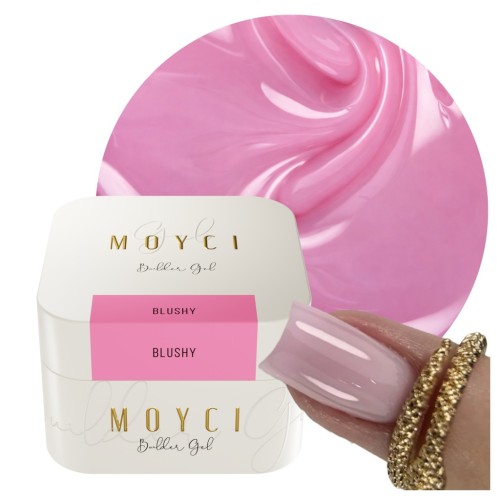 MOYCI Żel Budujący paznokci Samopoziomujący Builder Gel różowy BLUSHY 30ml