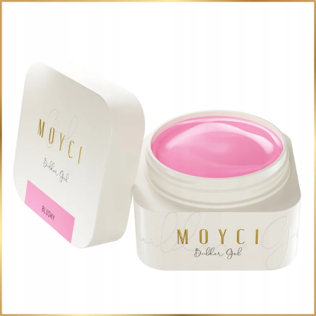 MOYCI Żel Budujący paznokci Samopoziomujący Builder Gel różowy BLUSHY 30ml