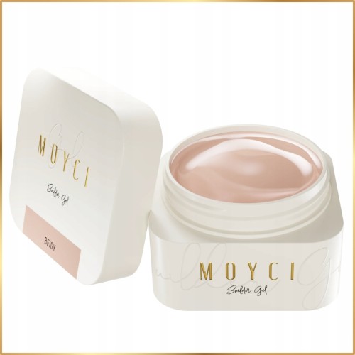 MOYCI Żel Budujący Samopoziomujący do Paznokci BEŻ Builder Gel BEIGY 50ml
