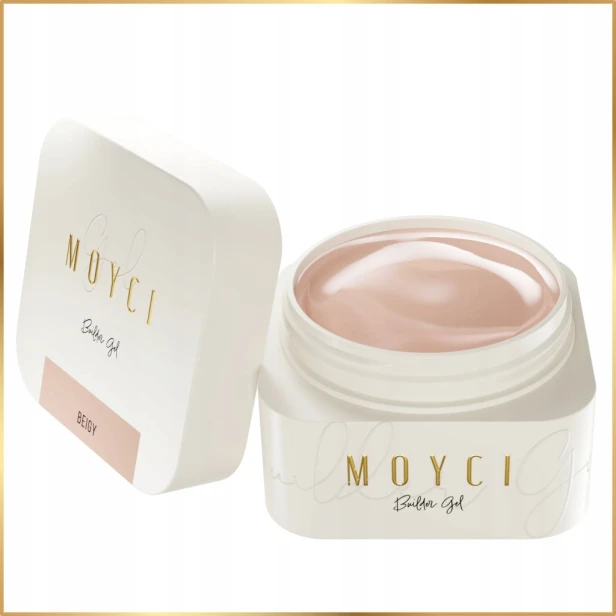 MOYCI Żel Budujący Samopoziomujący do Paznokci BEŻ Builder Gel BEIGY 50ml