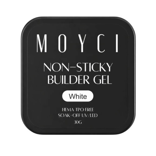MOYCI Plastelinowy Żel Do Zdobień Paznokci 3D Non-Sticky WHITE 30g