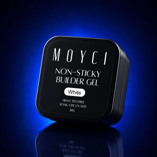 MOYCI Plastelinowy Żel Do Zdobień Paznokci 3D Non-Sticky WHITE 30g
