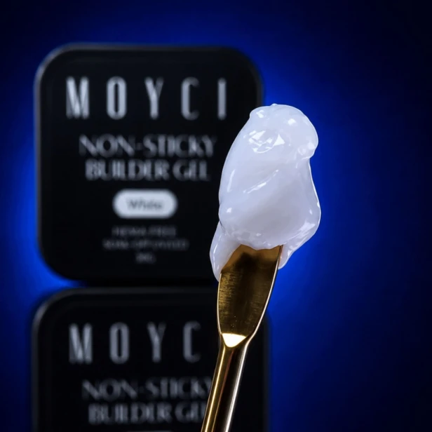 MOYCI Plastelinowy Żel Do Zdobień Paznokci 3D Non-Sticky WHITE 30g