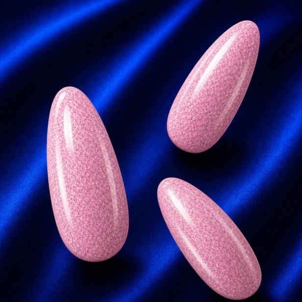 MOYCI Żel w Butelce Brokatowy Jasny Róż Bottlini Gel PINK STARDUST 15ml