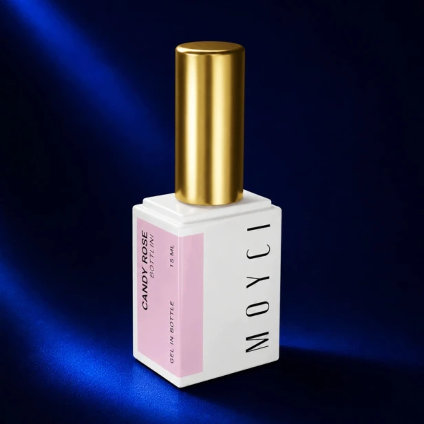 MOYCI Żel Budujący w Butelce Mleczny Róż Gel in Bottlini CANDY ROSE 15ml