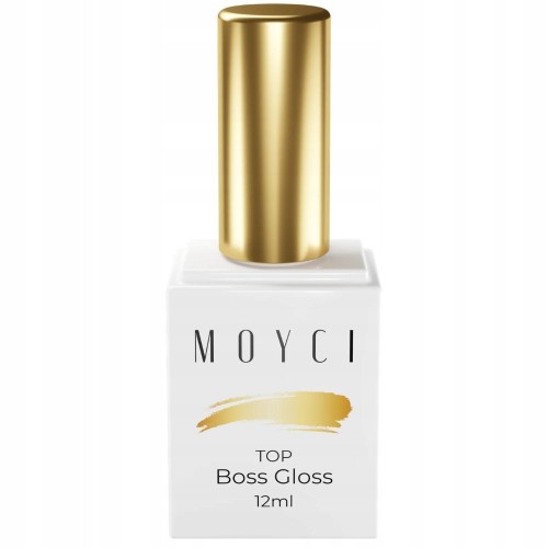 MOYCI Top Hybrydowy No Wipe UV LED Wysoki Połysk TOP BOSS GLOSS12ml