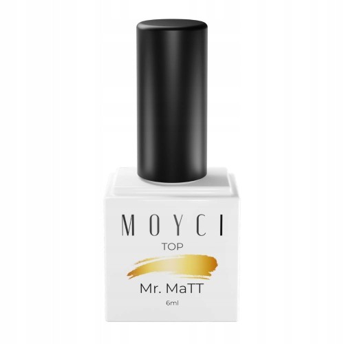 MOYCI Top No Wipe Hybrydowy Matowy do Paznokci Mr. MaTT 6ml