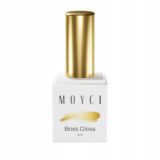 MOYCI Top Hybrydowy No Wipe UV LED do Paznokci Wysoki Połysk BOSS GLOSS 6ml