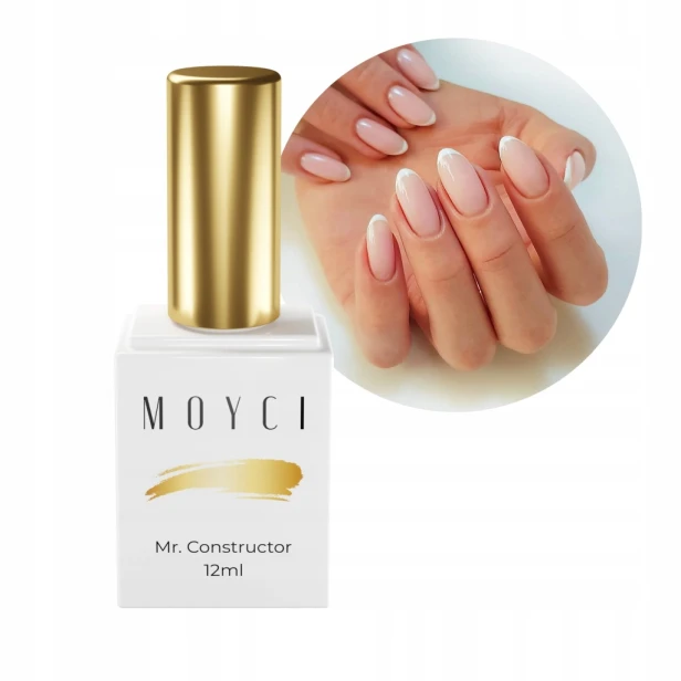 MOYCI Baza hybrydowa budująca do paznokci Mr. Constructor 12ml