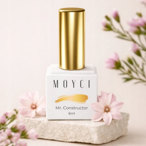 MOYCI Bezbarwna Baza Hybrydowa Do Wcierki Pod Żel Mr. CONSTRUCTOR 6ml