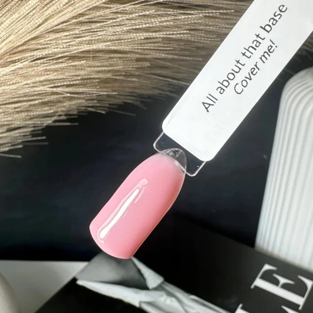 MOYCI Baza Hybrydowa do paznokci Różowa All about that Base COVER ME! 6ml