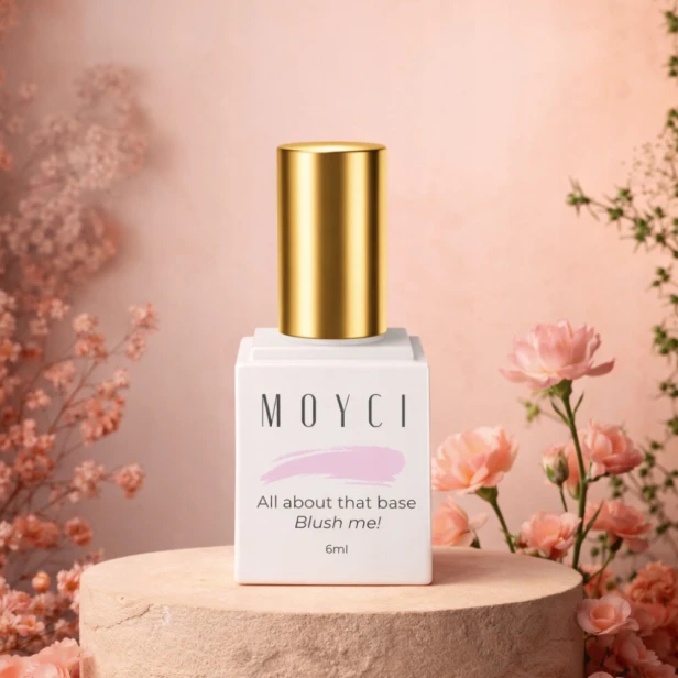 MOYCI Baza Hybrydowa do paznokci Różowa All about that Base BLUSH ME! 6ml