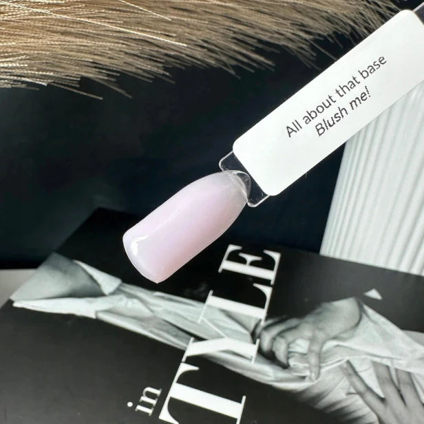 MOYCI Baza Hybrydowa do paznokci Różowa All about that Base BLUSH ME! 6ml