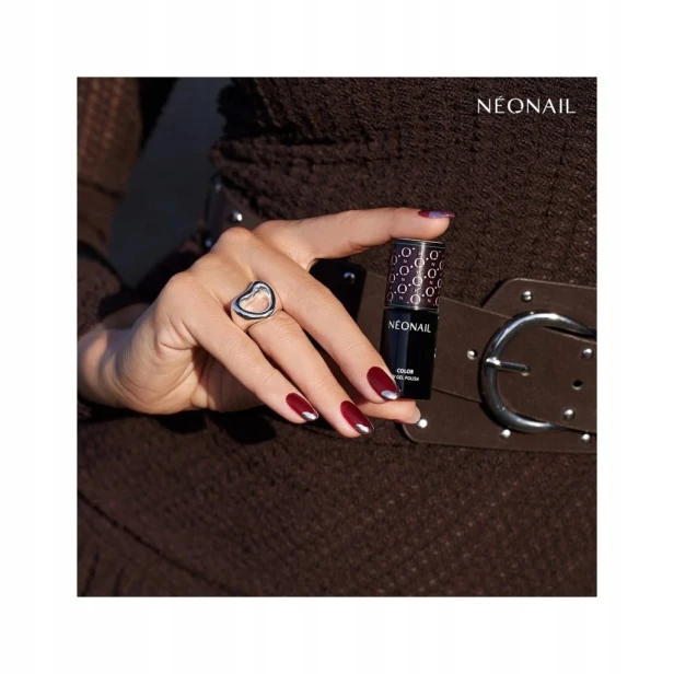NEONAIL Lakier Hybrydowy do paznokci czerwony SILKEN ROUGE 7,2ml