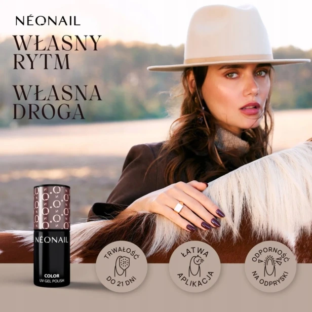 NEONAIL Lakier Hybrydowy do paznokci DEEP TRUFFLE 7,2 ml