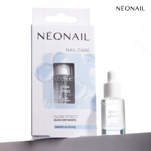 NEONAIL Glow Effect Quick Dry Drops odżywka wysuszacz do lakierów 6,5ml