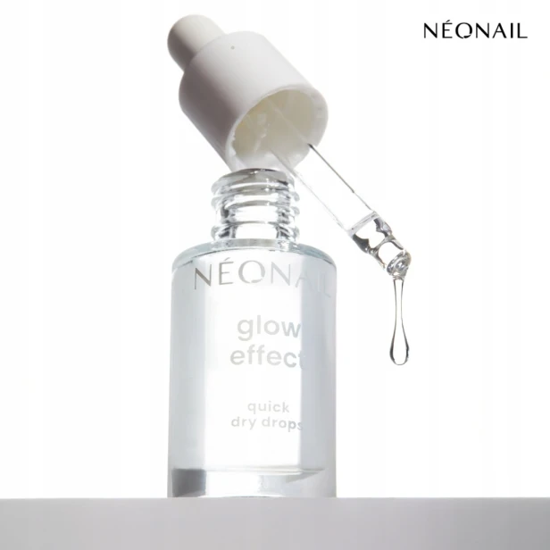 NEONAIL Glow Effect Quick Dry Drops odżywka wysuszacz do lakierów 6,5ml