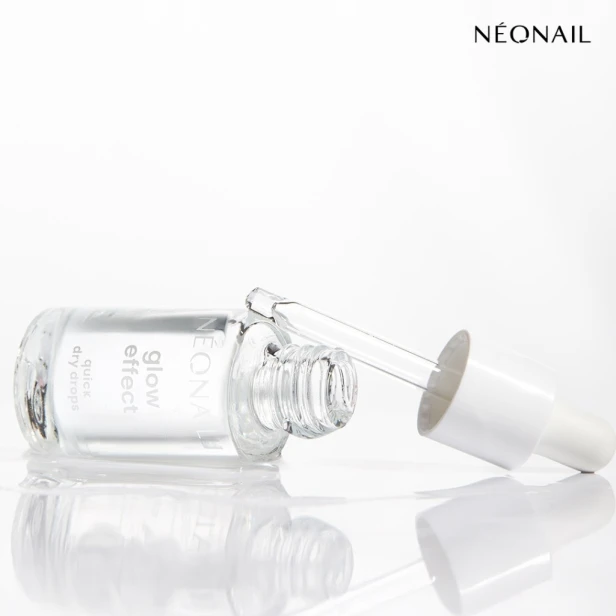 NEONAIL Glow Effect Quick Dry Drops odżywka wysuszacz do lakierów 6,5ml
