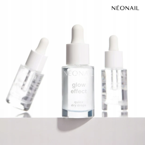 NEONAIL Glow Effect Quick Dry Drops odżywka wysuszacz do lakierów 6,5ml