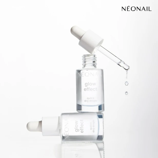 NEONAIL Glow Effect Quick Dry Drops odżywka wysuszacz do lakierów 6,5ml