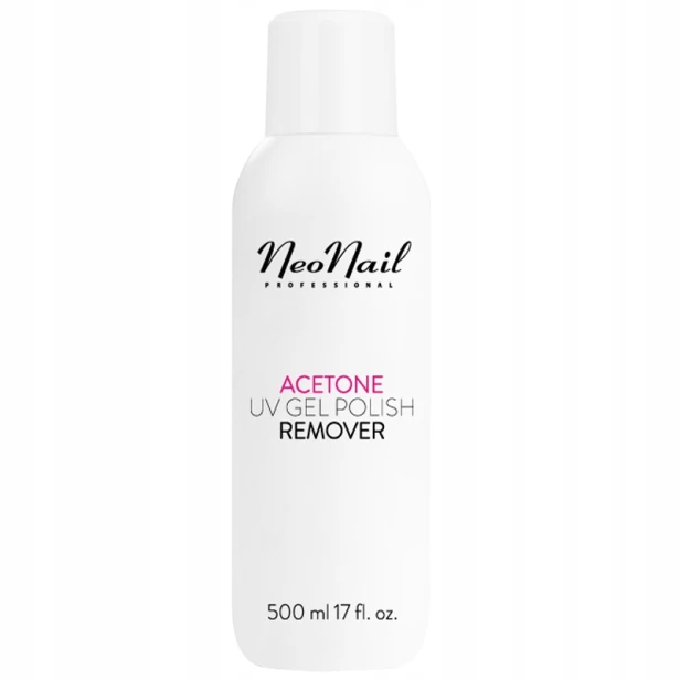 NEONAIL zmywacz do paznokci - UV GEL POLISH REMOVER ACETON 500ml