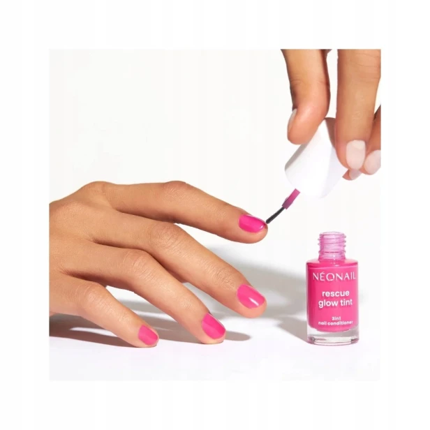 NEONAIL Odżywka do paznokci RESCUE GLOW TINT 3IN1 MAGENTA PINK 7,2ml