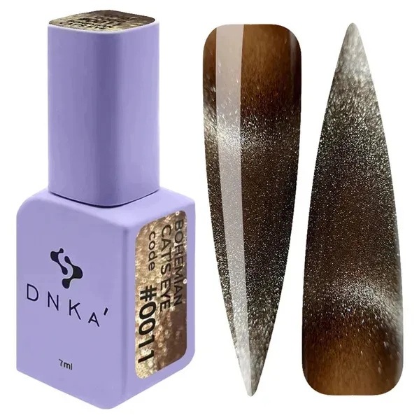 DNKa Lakier hybrydowy do paznokci Kocie Oko #0011 BOHEMIAN Cat's Eye 7ml