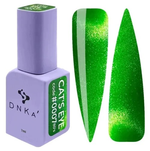 DNKa Lakier hybrydowy do paznokci Kocie Oko Color #0007 80's Cat's Eye 7ml