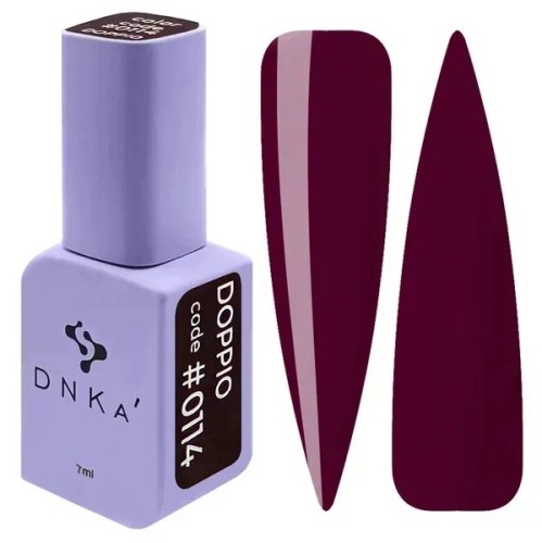 DNKa Lakier hybrydowy do paznokci manicure Color Code #0114 DOPPIO 7ml