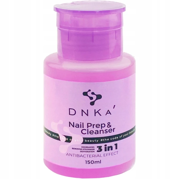 DNKa Odtłuszczacz Cleaner do paznokci Nail Prep & Cleanser 3in1 150ml
