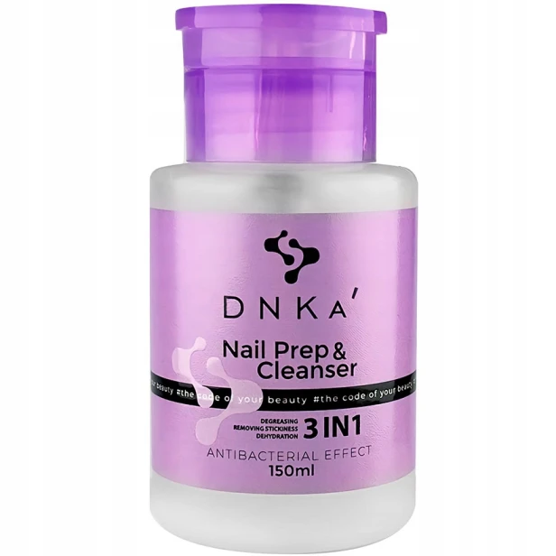 DNKa Odtłuszczacz Cleaner do paznokci Nail Prep & Cleanser 3in1 150ml