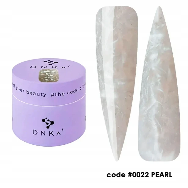 DNKa Żel budujący do paznokci Perłowy Sand Builder Gel #0022 PEARL 15ml