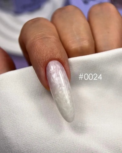 DNKa Żel budujący do paznokci Perłowy Biały Builder Gel #0024 PEARL 15ml