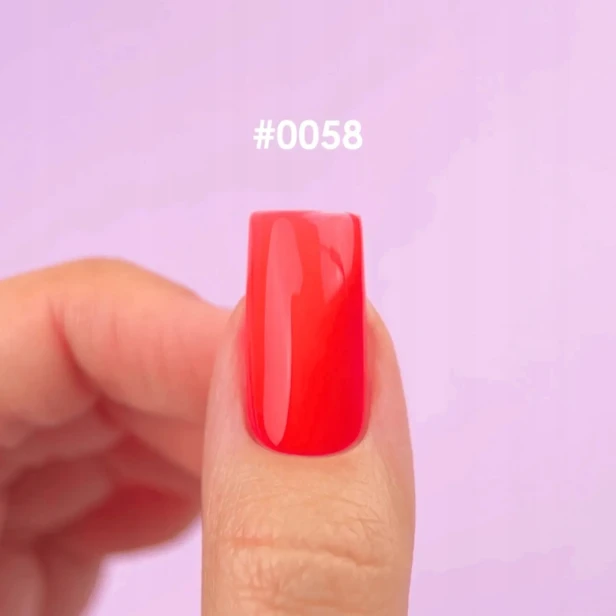 DNKa Żel budujący do paznokci Czerwony Builder Gel #0058 DOPAMINE 15ml