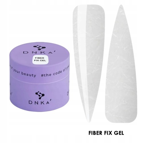 DNKa Żel wzmacniający do paznokci manicure FIBER FIX GEL 5ml