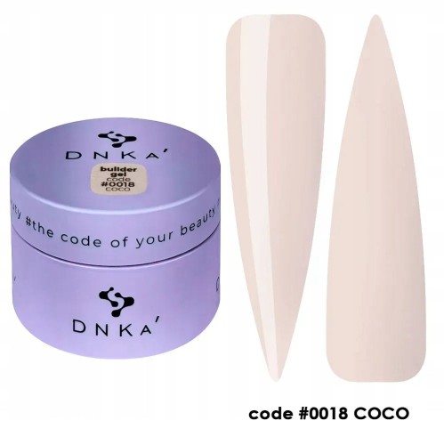 DNKa Żel Budujący do paznokci manicure Builder Gel #0018 COCO 30ml