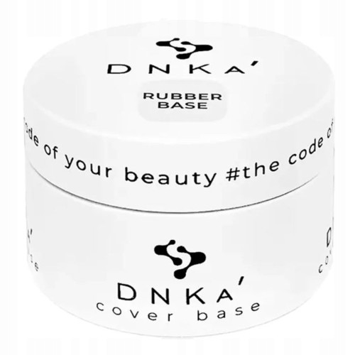 DNKa Baza hybrydowa do paznokci przezroczysta Elastyczna RUBBER BASE 30ml