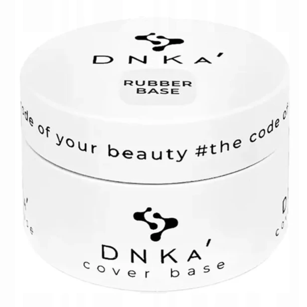 DNKa Baza hybrydowa do paznokci przezroczysta Elastyczna RUBBER BASE 30ml