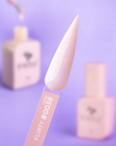 DNKa Baza hybrydowa budująca paznokci Rubber Base French #0038 FLIRTY 30ml