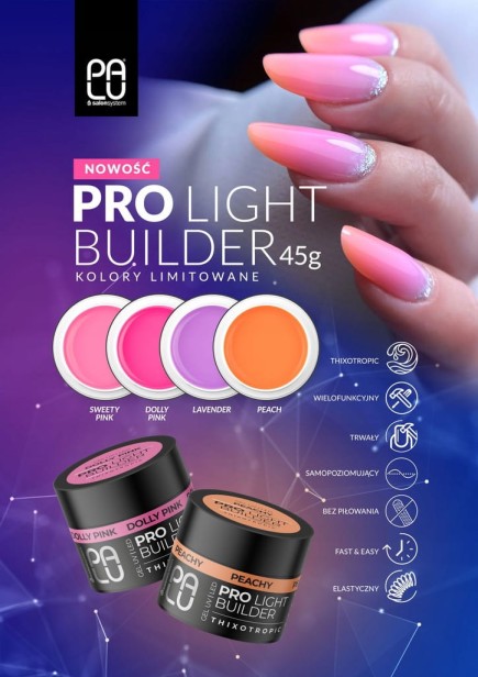 Palu Żel Budujący Pro Light Builder Tixotropic Lavender 45g