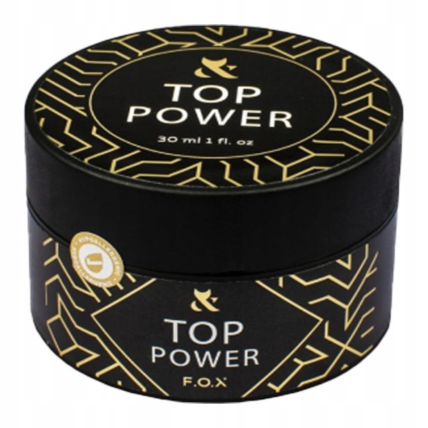 F.O.X FOX Top Power Top do hybryd UV LED No Wipe 30ml