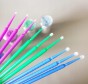 Clavier aplikatory bezwłókienkowe do rzęs fioletowe 1 mm 100 sztuk